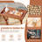  Patio Solid Wood Tray Table w/ Removable Top Rectangular TV Tray Bistro Table-860616982