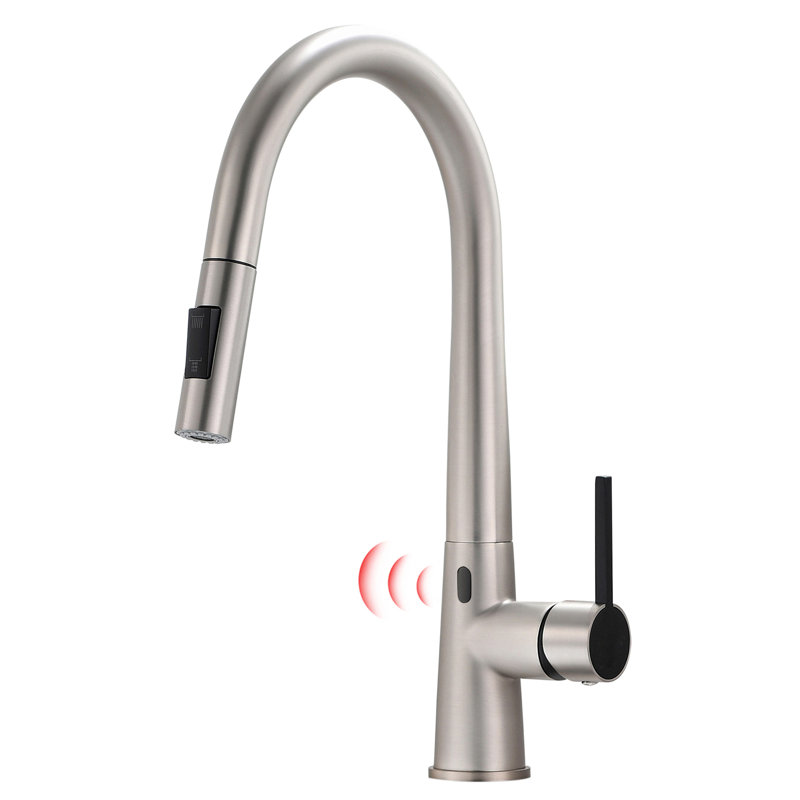 Fapully Pull Out Touchless Kitchen Faucet