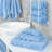 100% Cotton 3 Piece Turkish Bath Towel Set,  Super Soft and Absorbent Darcelle Collection-942775695