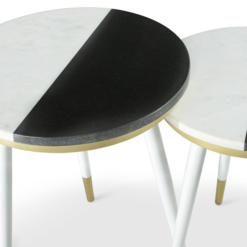 Vallejo Marble Top Nesting Tables