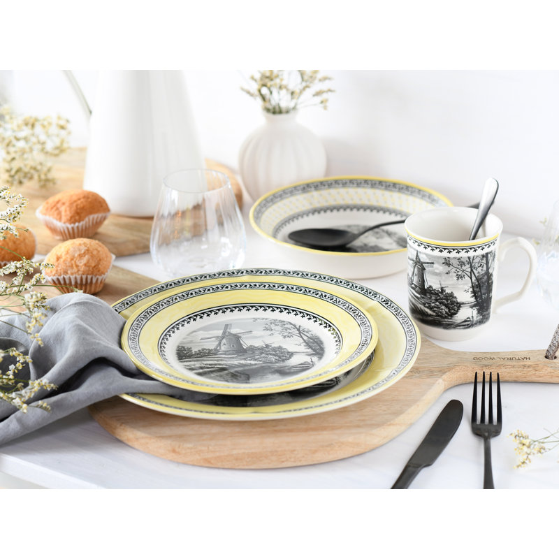 Windmühle Piece Dinnerware Set - Service for 4