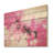 Abstract Fusion - Fuschia Wood Wall Art On Natural Pine Wood-1531990118