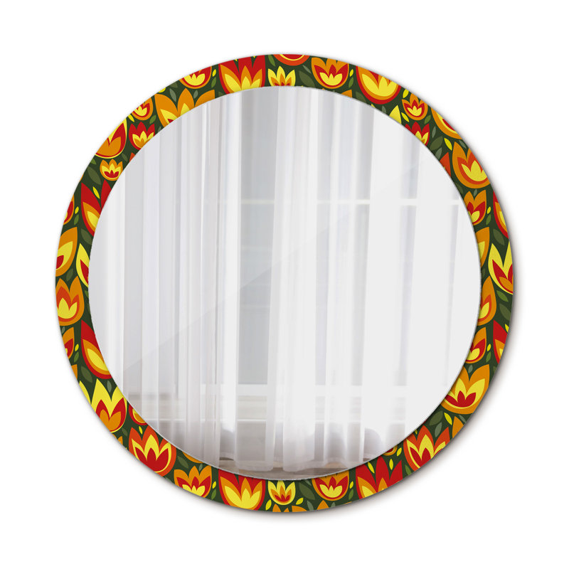 Huldar Glass Flat Wall Mirror