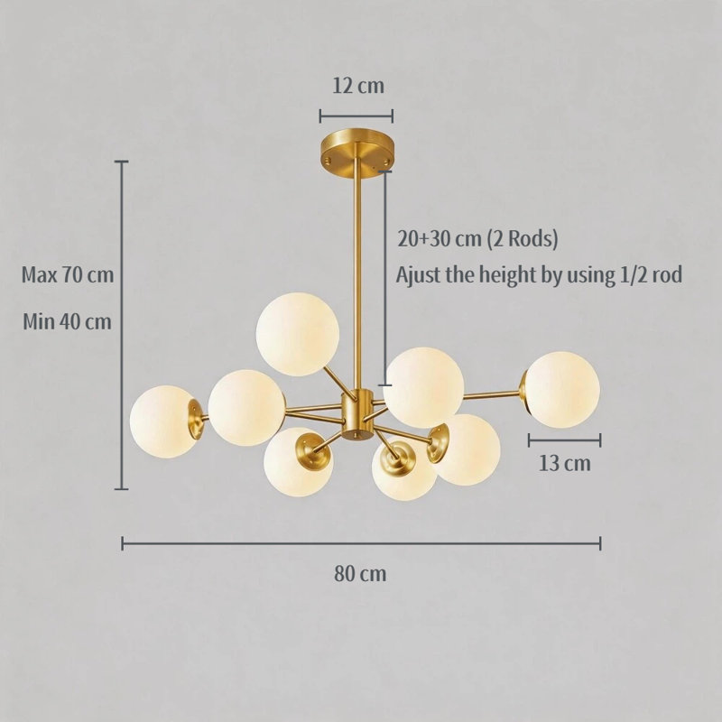 8 - Light Chandelier