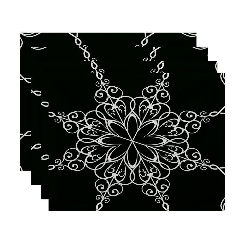 Récapitulatif 14" flocon de neige, Vert foncé