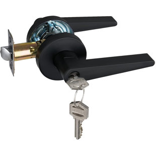 MatteBlack Door Lever