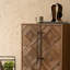2 - Door Rectangle Accent Cabinet