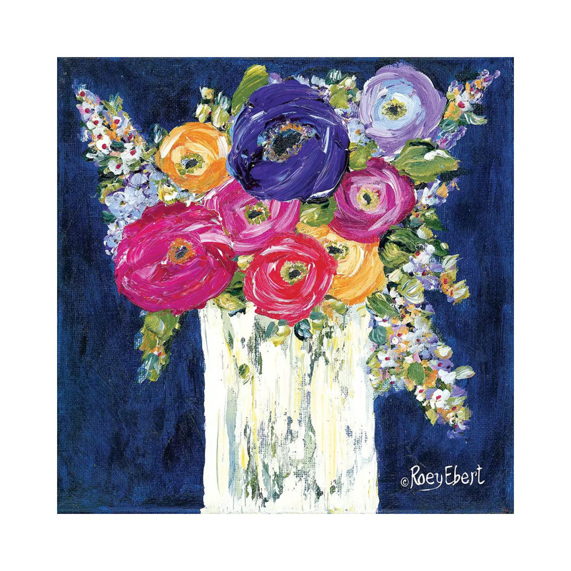 Toile métallique Stepreix - bleu véritable par Roey Ebert