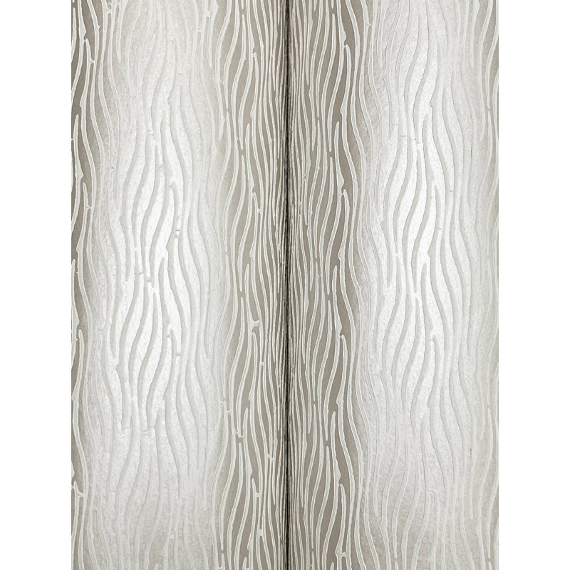 Elevated Waves Wallpaper, Ivory