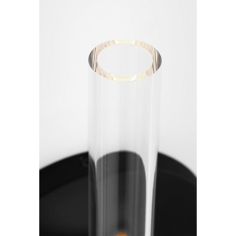 Silas Sconce, 1, Midnight Black, 10" H x 4.5" W x 2" D