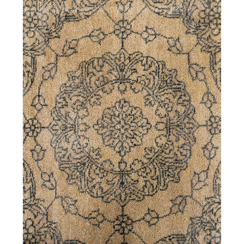 Overdyed One-of-a-Kind 9' 3" X 11' 9" Hand Knotted Area Rug
