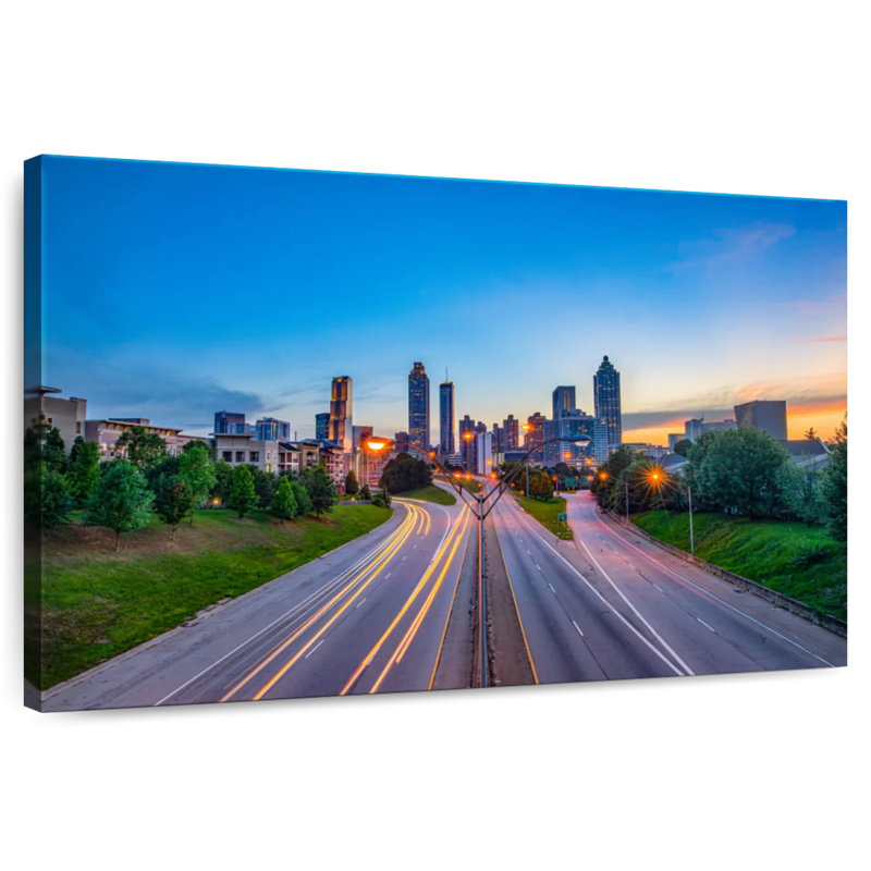 Vanna Atlanta City Roads, H 24 po x l 36 po