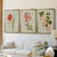 Botanical Array IV - Toile tendue avec châssis sur mesure - 3 pièces-1955093306-1955093254