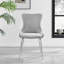 Illman Luxury Velvet Upholstered Dining Chair - Elegant Modern Deco Style-392296228-392296224