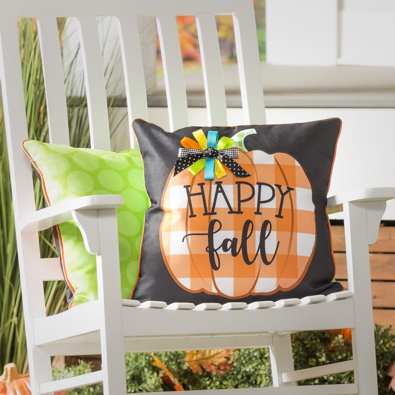  Housse de coussin Happy Fall