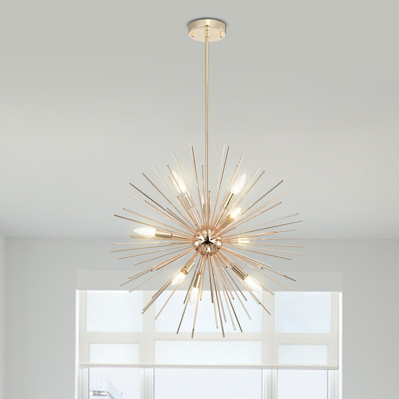 Lustre sphérique spoutnik à 9 lumières Bexhet