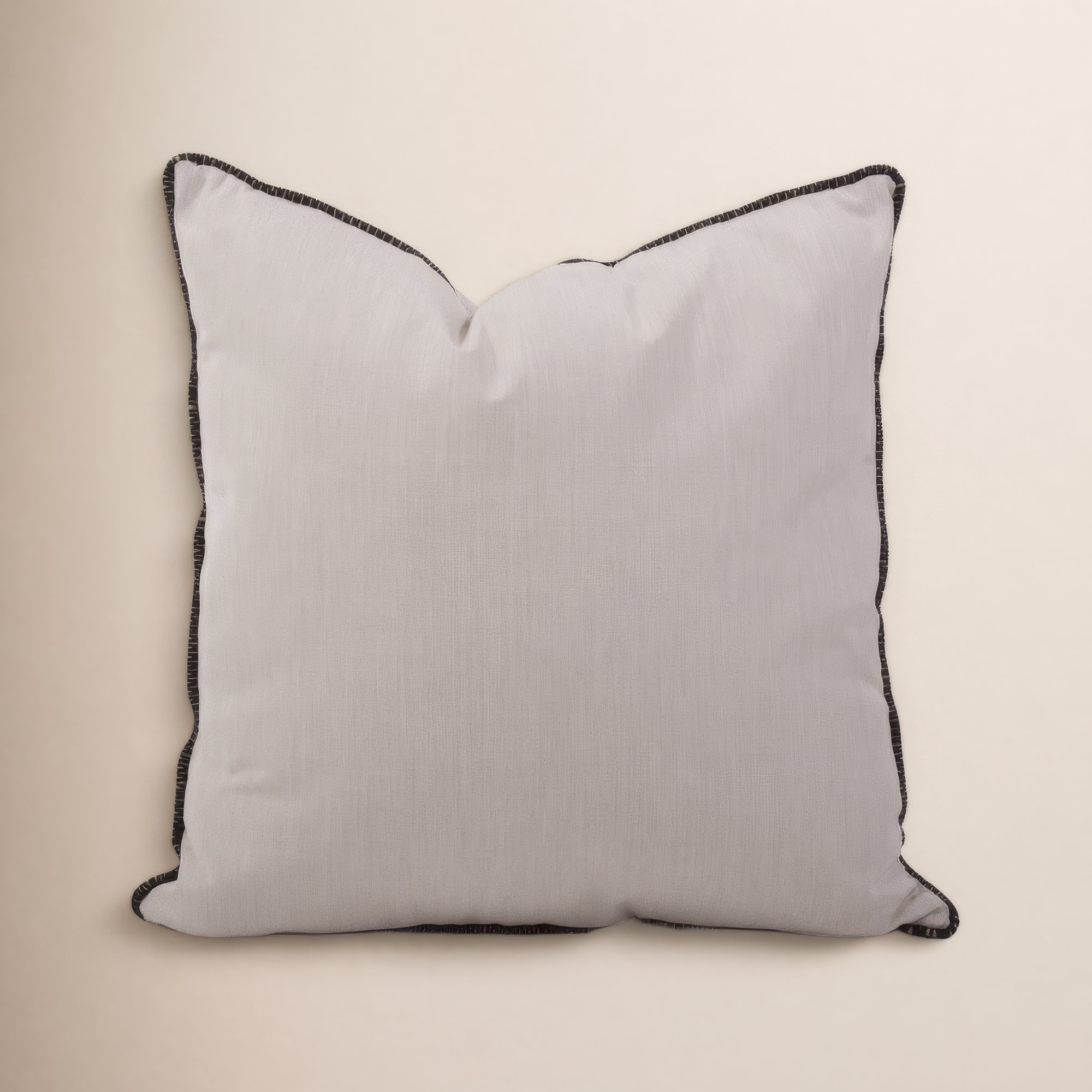 Delijah Sunbrella® Indoor/Outdoor Throw Pillow, 24" x 24", Seascape Sand