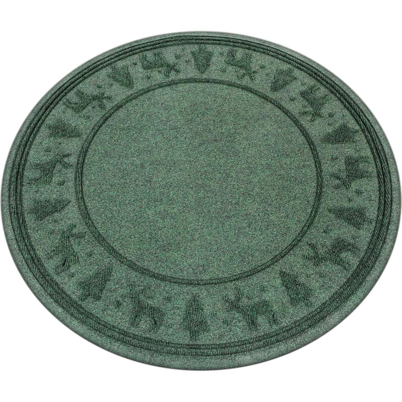 Tapis de sapin de Noël 35 po avec rebord de protection d'arbre de Noël résistant aux intempéries et support pour arbre de Noël de Spills Scratches