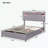 Dexton Upholstered Bed With Led Light, Bluetooth Player And Usb Charging, Hydraulic Storage Bed-161399384-161399387