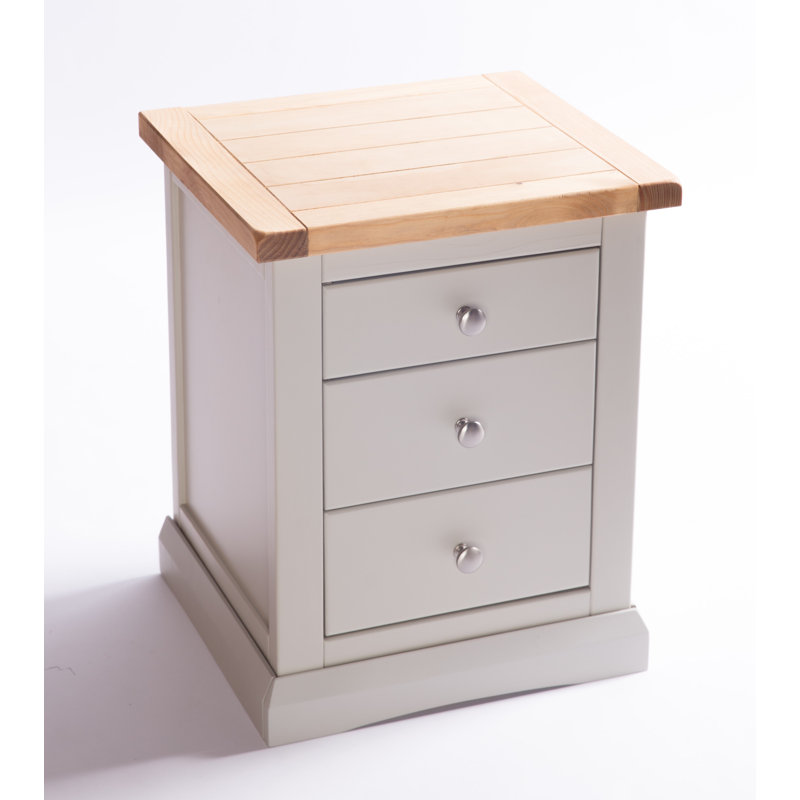 Lucius 45cm W Plywood / Laminate Board Bedside Table