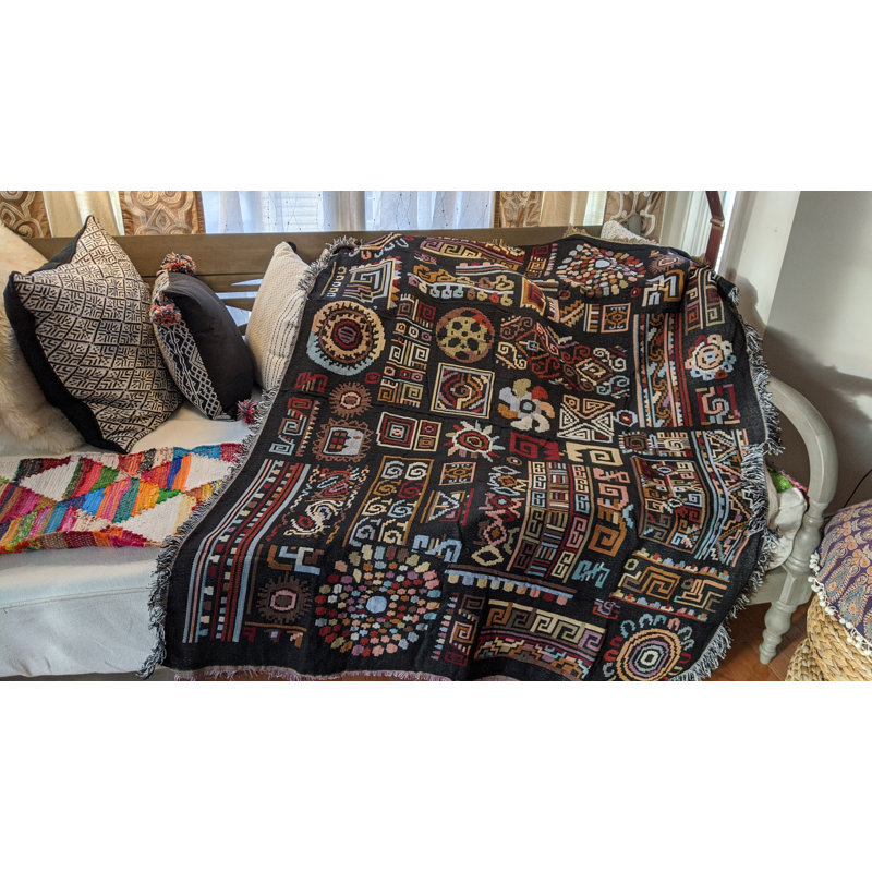 Hand Woven Throw Blanket