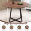 Ensemble de table de salle à manger 43,3 po et chaises en peluche-806086977-806086979-806086990