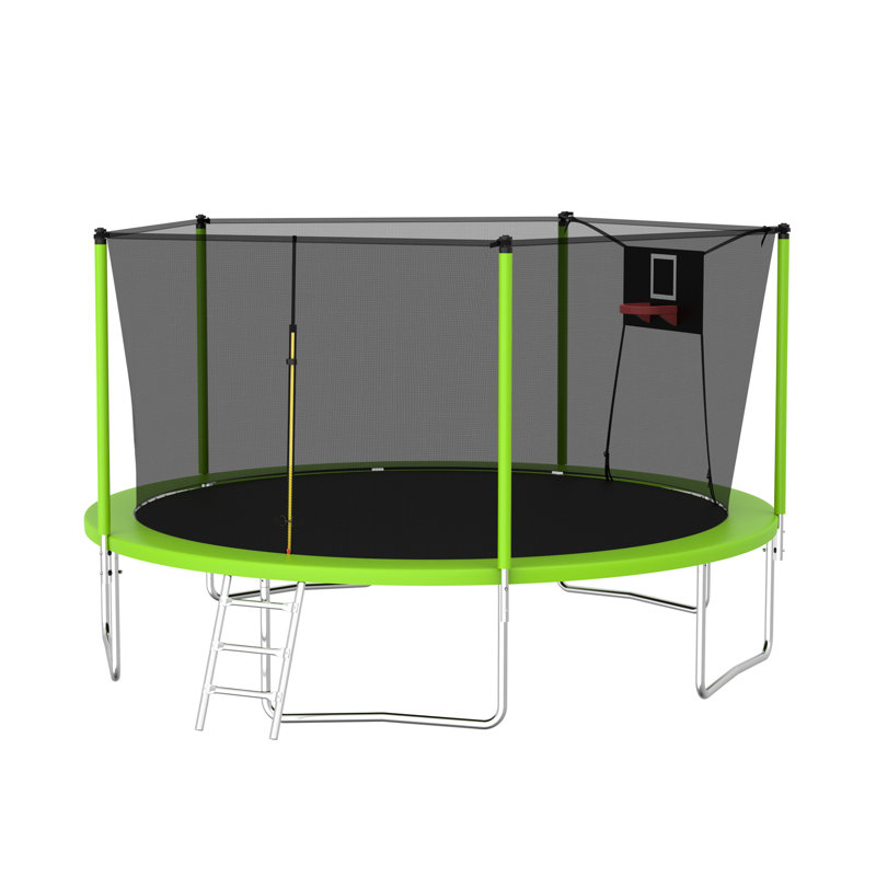 Trampoline 14 pi, Vert