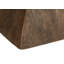 Table d'appoint, h 25 po, intérieur ou extérieur, table d'appoint, table de bout, table de chevet, chambre à coucher, salon, noyer, contemporain, moderne-129463440