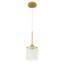 Luminaire suspendu carré à 1 lumière Grandy-1784932717