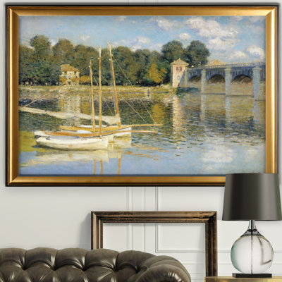 " The Bridge " by Claude Monet