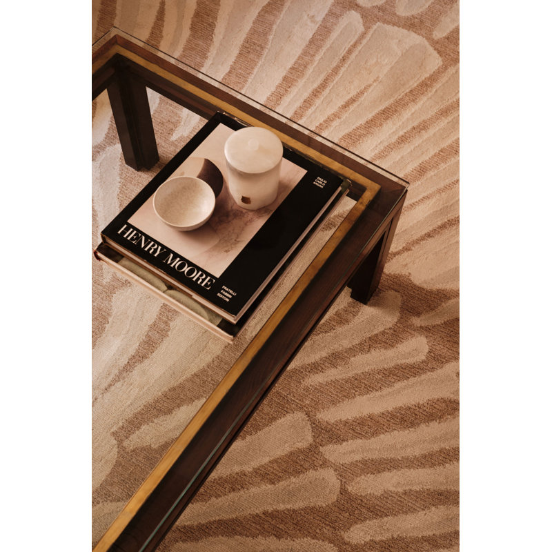 The Rug Company X Winch Design Ammonite Natural Area Rug, Rectangle 6' x 9'
