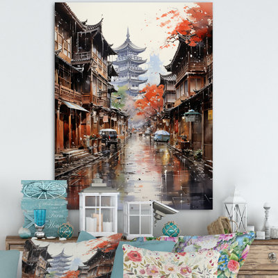 Japon Art Kyotos Gion Districts " Japon Art Kyotos Gion Districts "