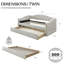 Birdwell Tufted Daybed with Trundle-649347880