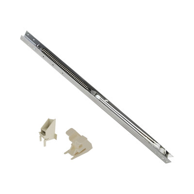 8FDE5C99807A4C9CB7984553B399D472 Window Channel Balance 28 To 32 Lbs Sash Weight 30" Length With 60-508a Top and 60-943a Bottom Sash Guide Aluminium