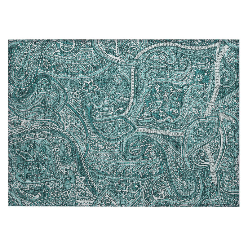 Itzamaray Paisley Rug, Rectangle 1'8" x 2'6"