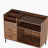 Record Player Stand with Adjustable Shelves, Holds 350+ Vinyls, Media Console with Speaker Shelf & 2 Drawers, 27.6" Turntable TV Stand for Living Room, Bedroom, Some Assembly Required-1243058776