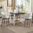 Solid Wood Counter-Height Dining Table, 47.5" Small Kitchen Table-126191226