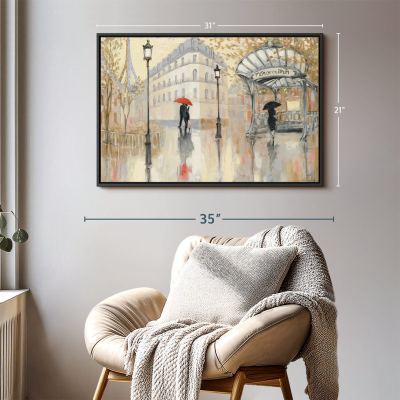 " To The Metro Canvas Print ", 21" H x 31" W