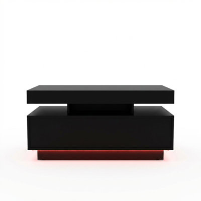 Frame Coffee Table with Storage
