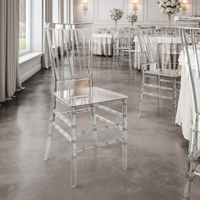 Stackable Chiavari Style Acrylic Event Chairs
