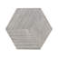 Carrelage hexagonal en pierre texturée 3D Hexagon pour mur, 1 boîte, 12 pièces-112628398-112628405