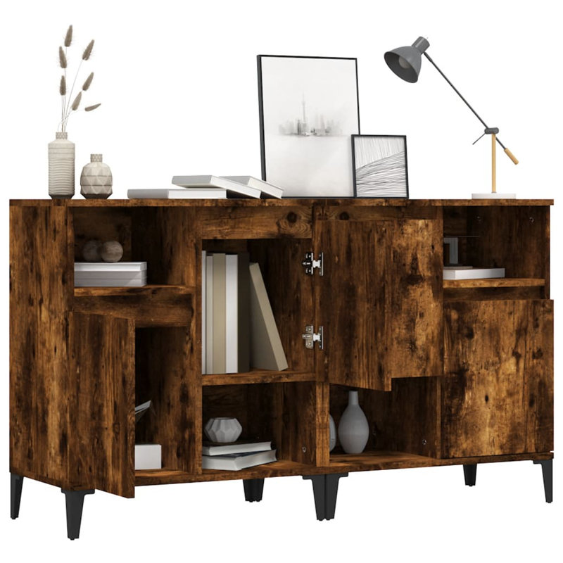 Lateena 60cm Sideboard, Smoked Oak