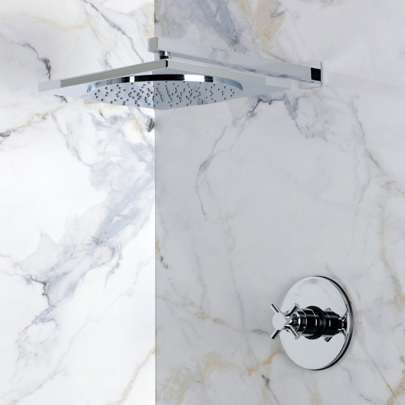 Kingston Brass Concord Single-Handle Pressure Balanced Shower Faucet, Polished Chrome