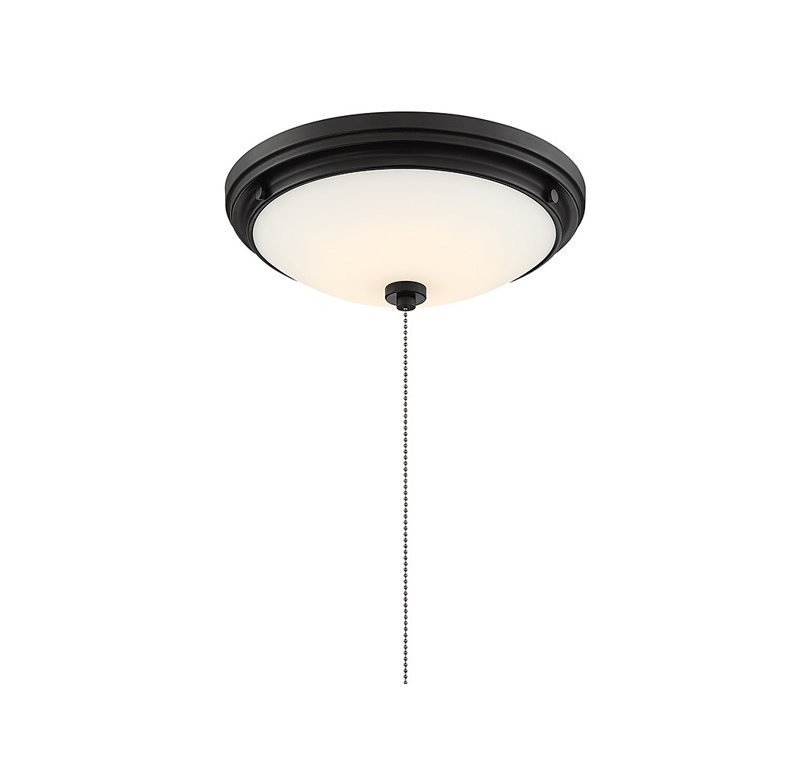 12'' 1 - Light LED Bowl Ceiling Fan Light Kit