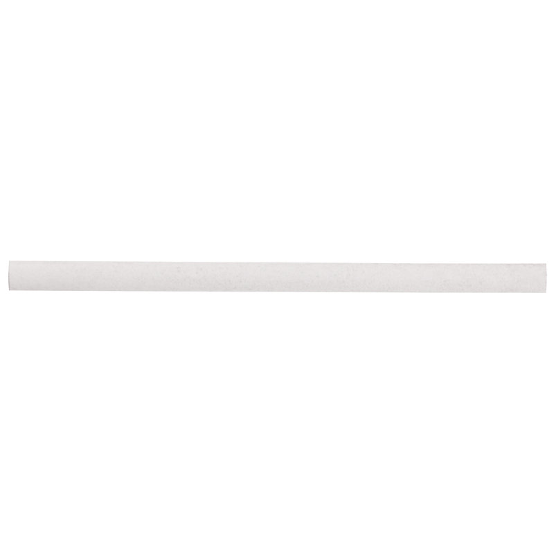 Carreau de céramique Bullnose L 10,27 "x l. 59" Barlow, Blanc nuage