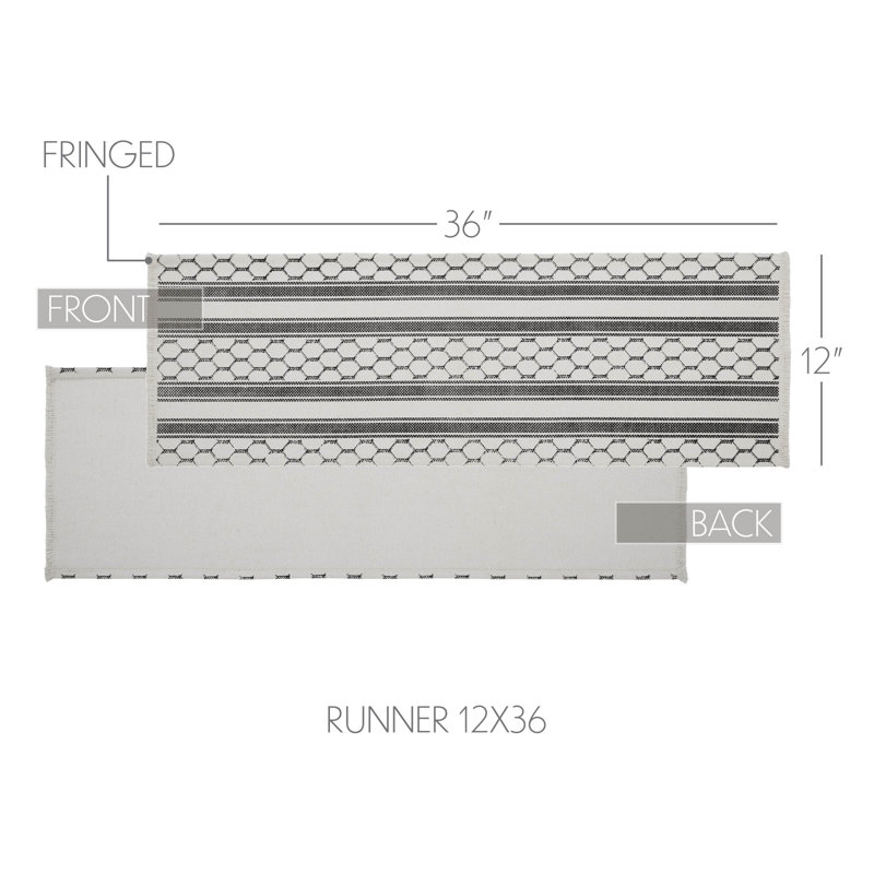 Down Home Runner 8x24, 36" x 12"