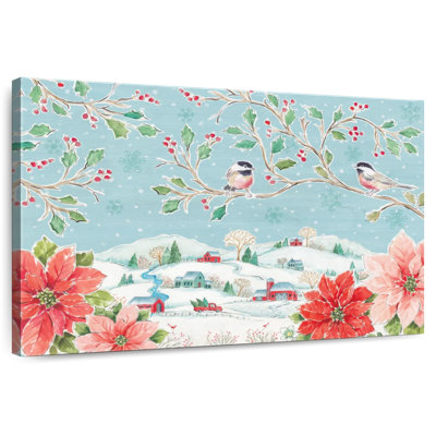 Country poinsettias