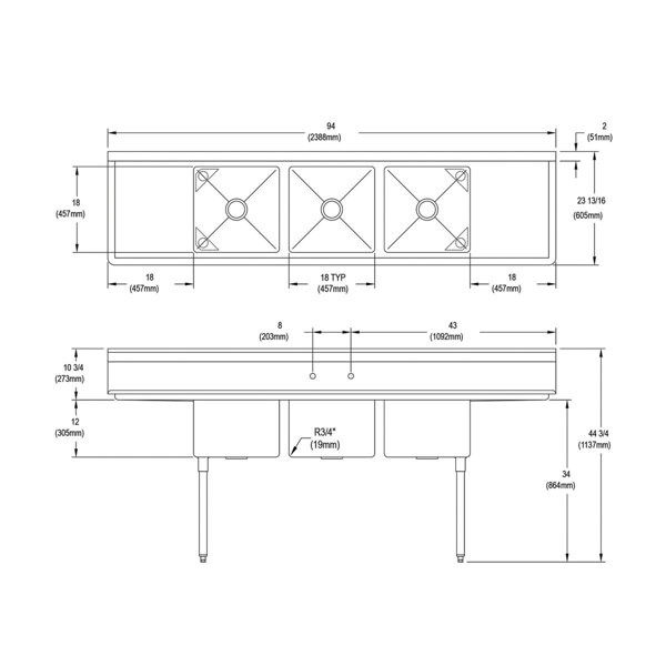 Dimensions du produit
