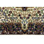 Tapis de couloir oriental en laine noué à la main noir / jaune 2 pi 7 po x 9 pi 8 po Oriental
