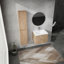 Meuble-lavabo mural 24 po avec lavabo et armoire latérale, portes à fermeture en douceur, 00112IMO X 2-00624IMO